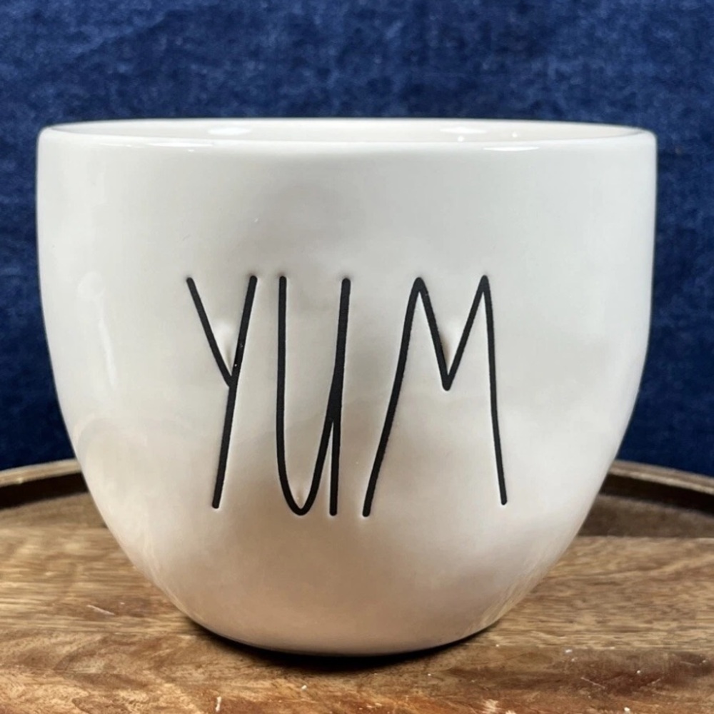 Rae Dunn Artisan Collection 181 YUM Ice Cream Bowl